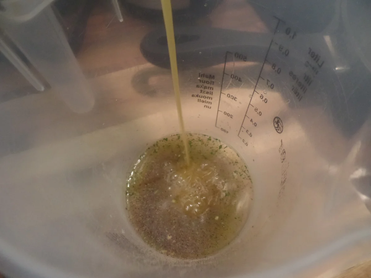 Spargel mit Orangen-Hollandaise und Ziegenkäsetalern - Rezept - Bild Nr. 10459