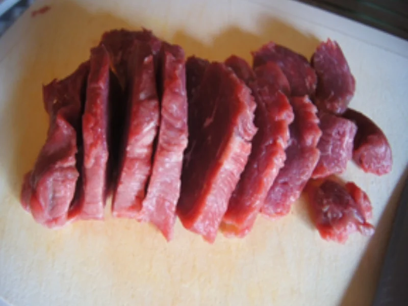 Rindfleischstreifen mit Gemüsemix und Mie-Nudeln - Rezept - Bild Nr. 4