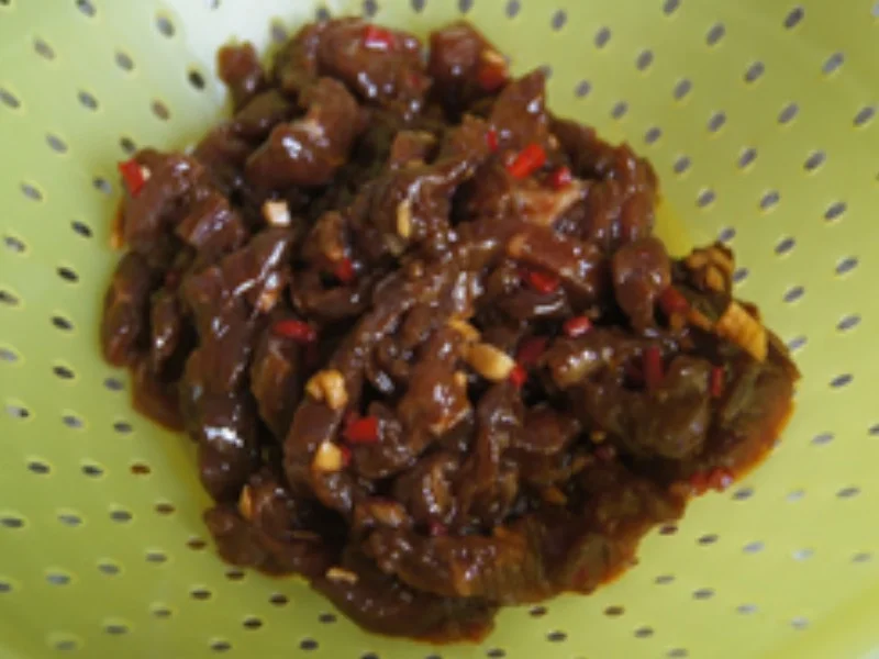 Rindfleischstreifen mit Gemüsemix und Mie-Nudeln - Rezept - Bild Nr. 7