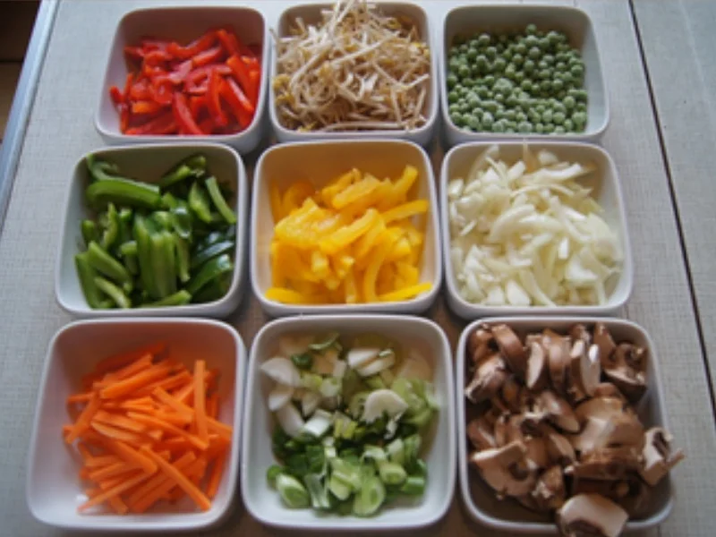 Rindfleischstreifen mit Gemüsemix und Mie-Nudeln - Rezept - Bild Nr. 9