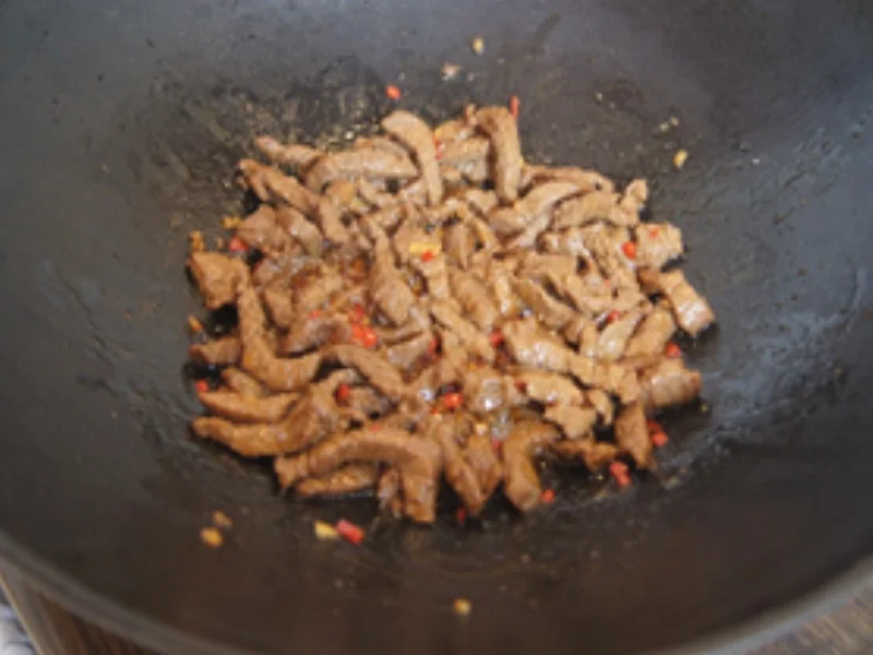 Rindfleischstreifen mit Gemüsemix und Mie-Nudeln - Rezept - Bild Nr. 13