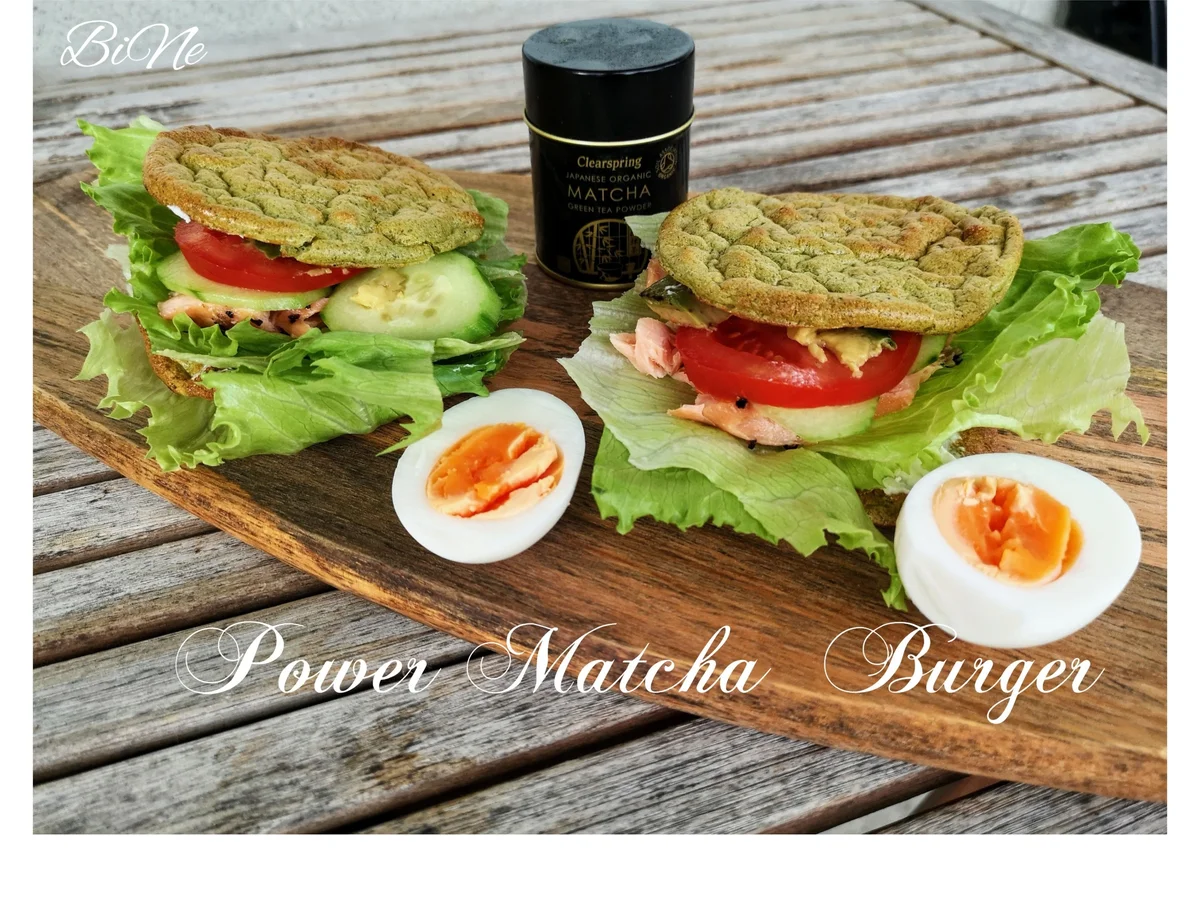 BiNe` S POWER MATCHA BURGER - Rezept - Bild Nr. 8