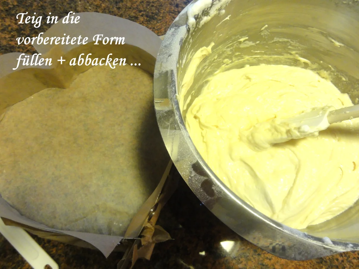 Rührteig:   FRANKFURTER "HERZ" statt einem Kranz - Rezept - Bild Nr. 3