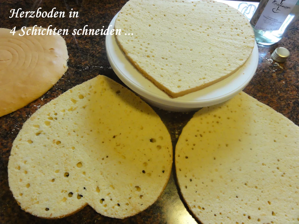 Rührteig:   FRANKFURTER "HERZ" statt einem Kranz - Rezept - Bild Nr. 9