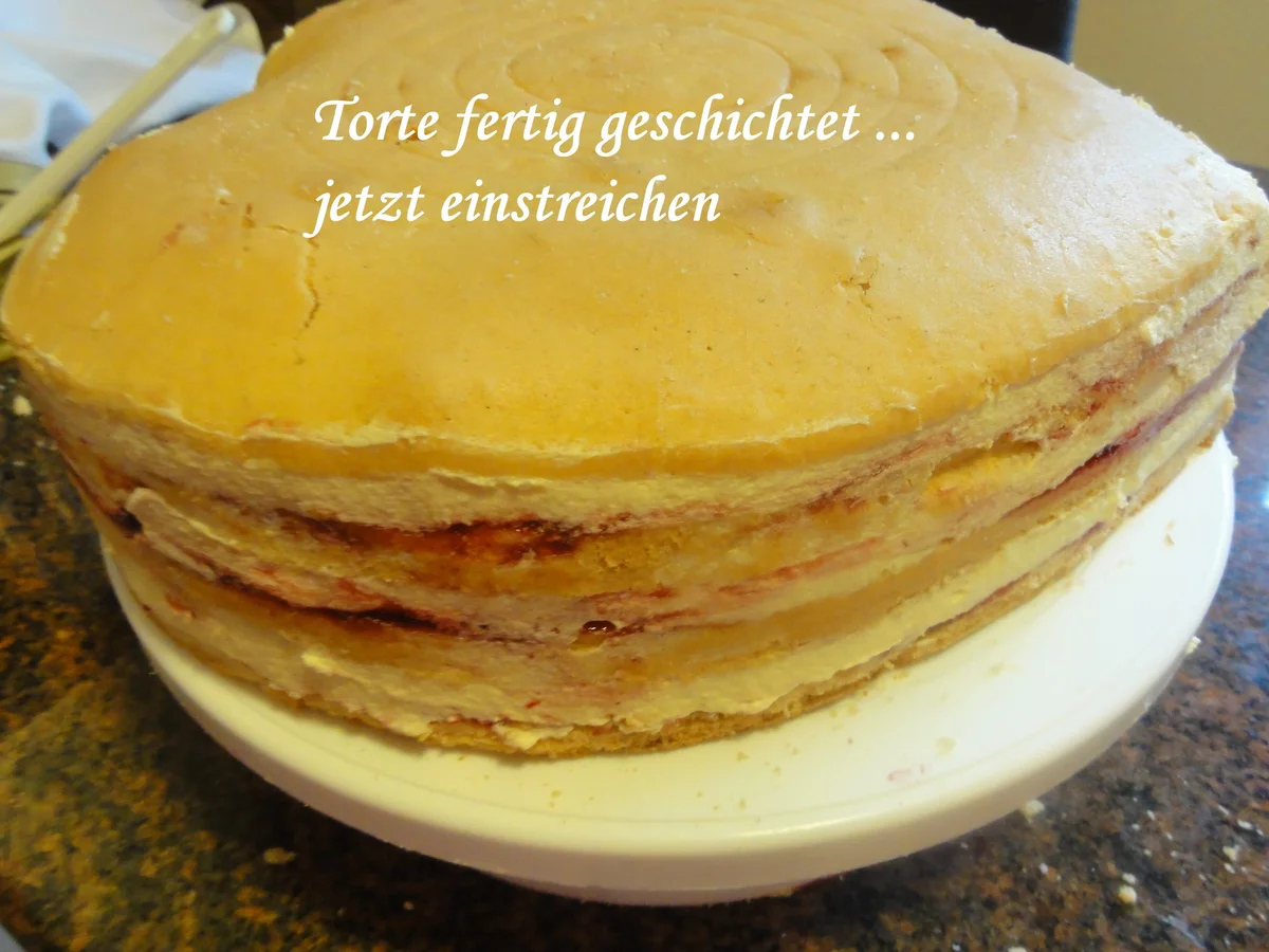 Rührteig:   FRANKFURTER "HERZ" statt einem Kranz - Rezept - Bild Nr. 11