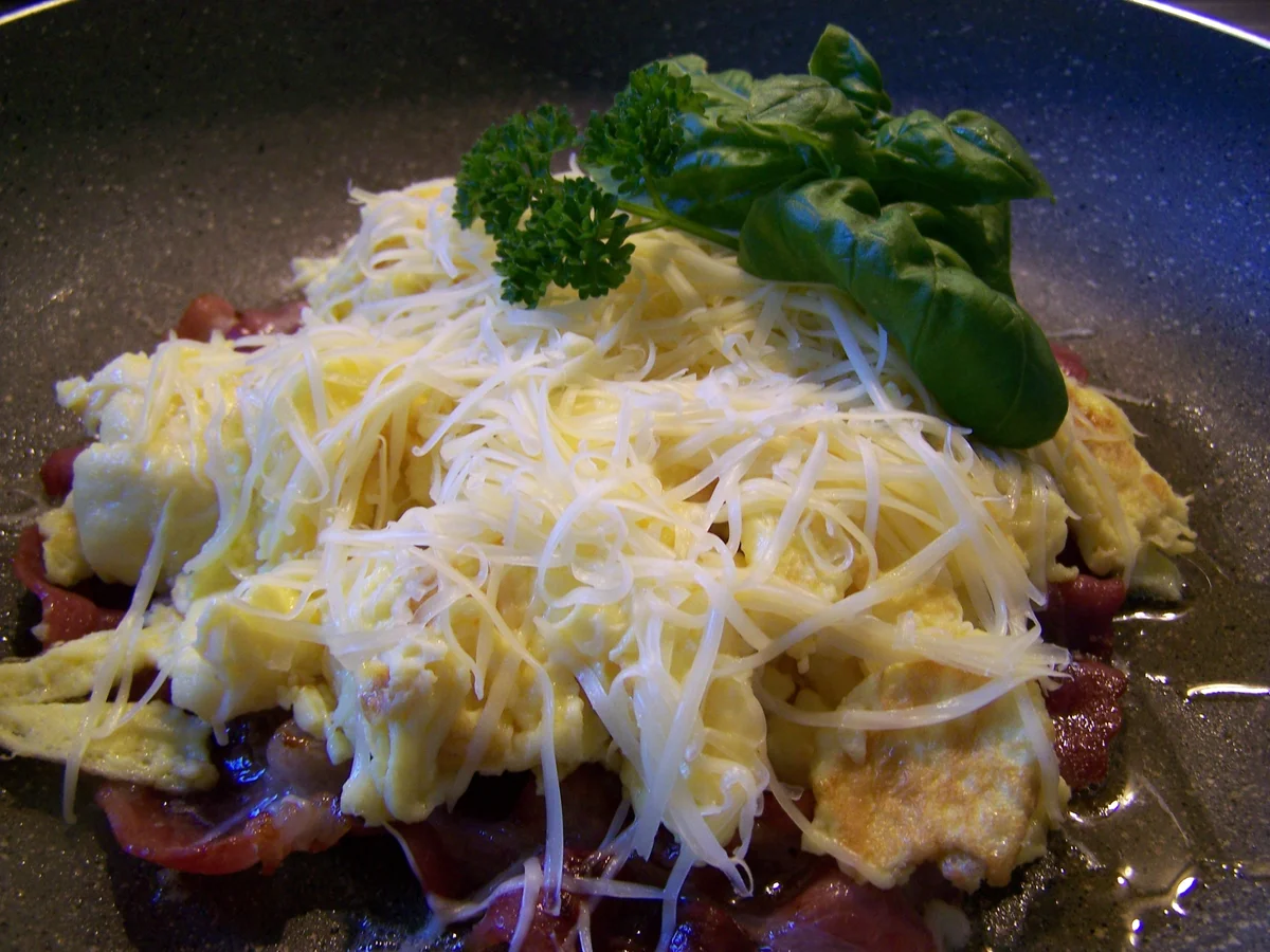 Rezept: Pfannenfrühstück Bild Nr. 3 Pfannenfrühstück - Rezept - Bild Nr. 3