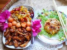 Hühnerbrust mit Ananas, Papaya und gebratenem Reis - Rezept - Bild Nr. 2