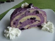 Heidelbeer-Biskuit-Rolle - Rezept - Bild Nr. 2