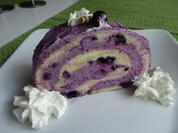 Heidelbeer-Biskuit-Rolle - Rezept - Bild Nr. 2