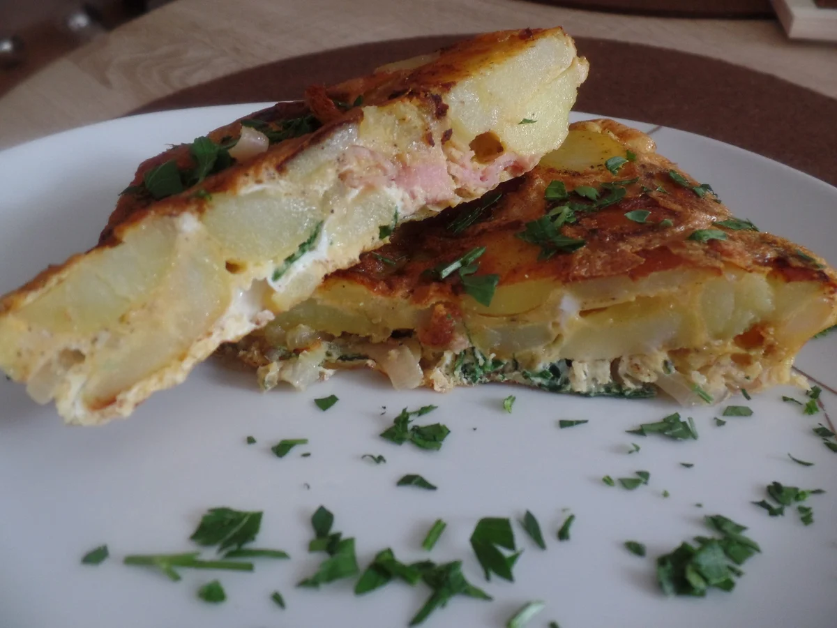 Kartoffel-Tortilla mit Bacon - Rezept - Bild Nr. 10456