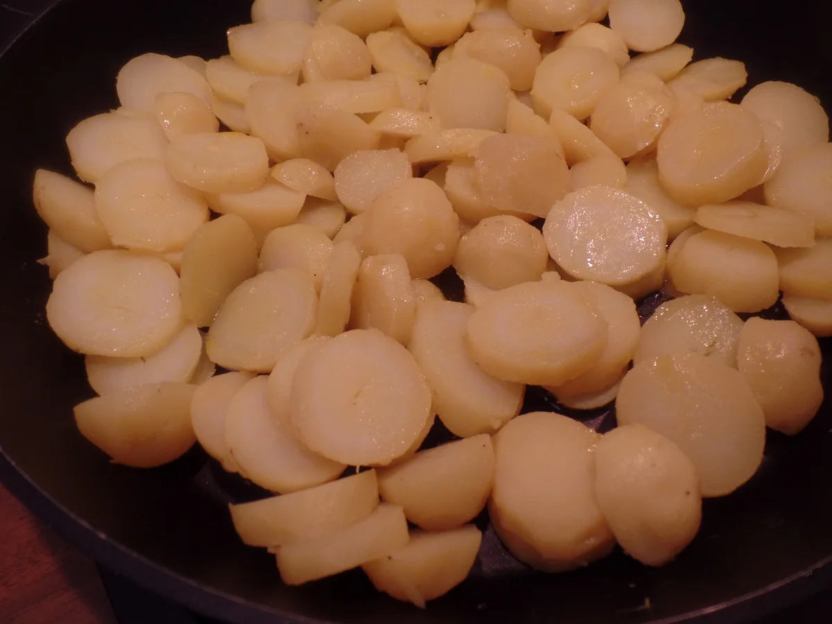 Kartoffel-Tortilla mit Bacon - Rezept - Bild Nr. 10457