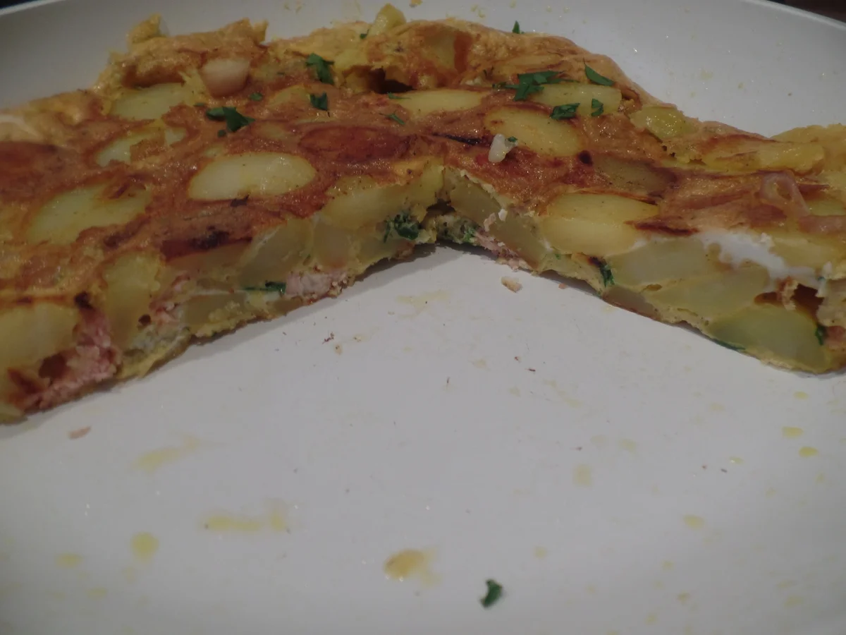 Kartoffel-Tortilla mit Bacon - Rezept - Bild Nr. 10465