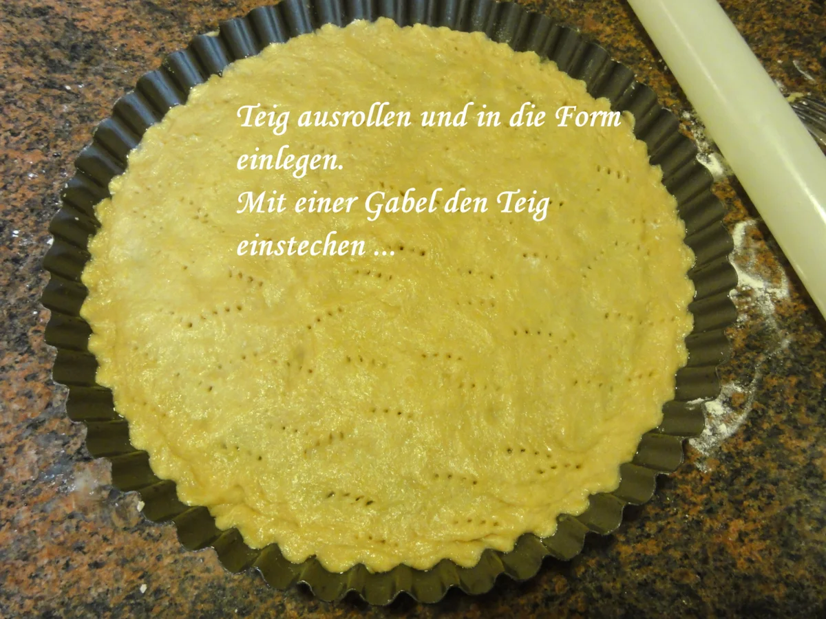 Mürbeteig:   ERDBEER - TORTENBODEN - Rezept - Bild Nr. 9