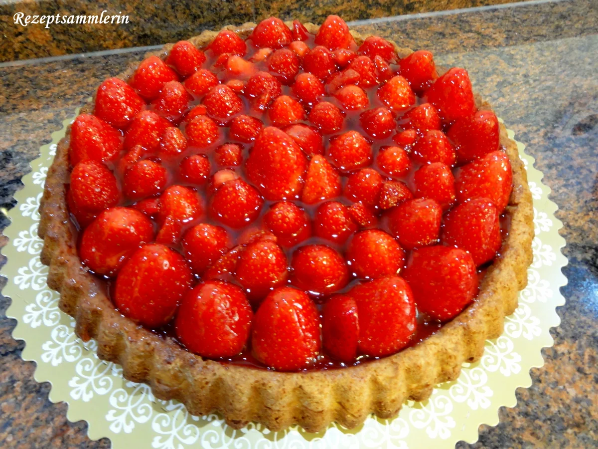 Mürbeteig:   ERDBEER - TORTENBODEN - Rezept - Bild Nr. 12
