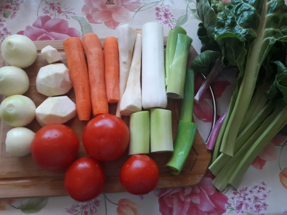 Rezept: Kasseler auf Gemüsebett Bild Nr. 7 Kasseler auf Gemüsebett - Rezept - Bild Nr. 7