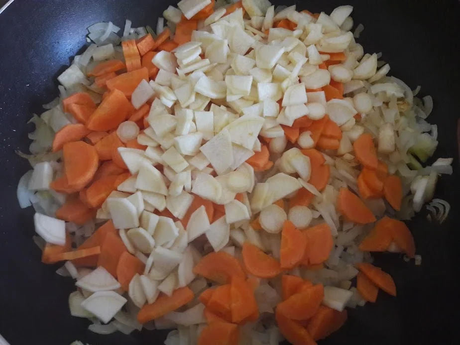 Rezept: Kasseler auf Gemüsebett Bild Nr. 9 Kasseler auf Gemüsebett - Rezept - Bild Nr. 9