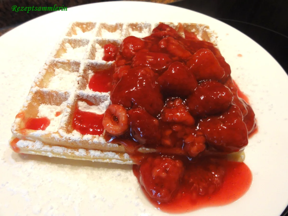 Rezept: Rührteig: feine SCHAUMWAFFELN Bild Nr. 2 Rührteig: feine SCHAUMWAFFELN - Rezept - Bild Nr. 2