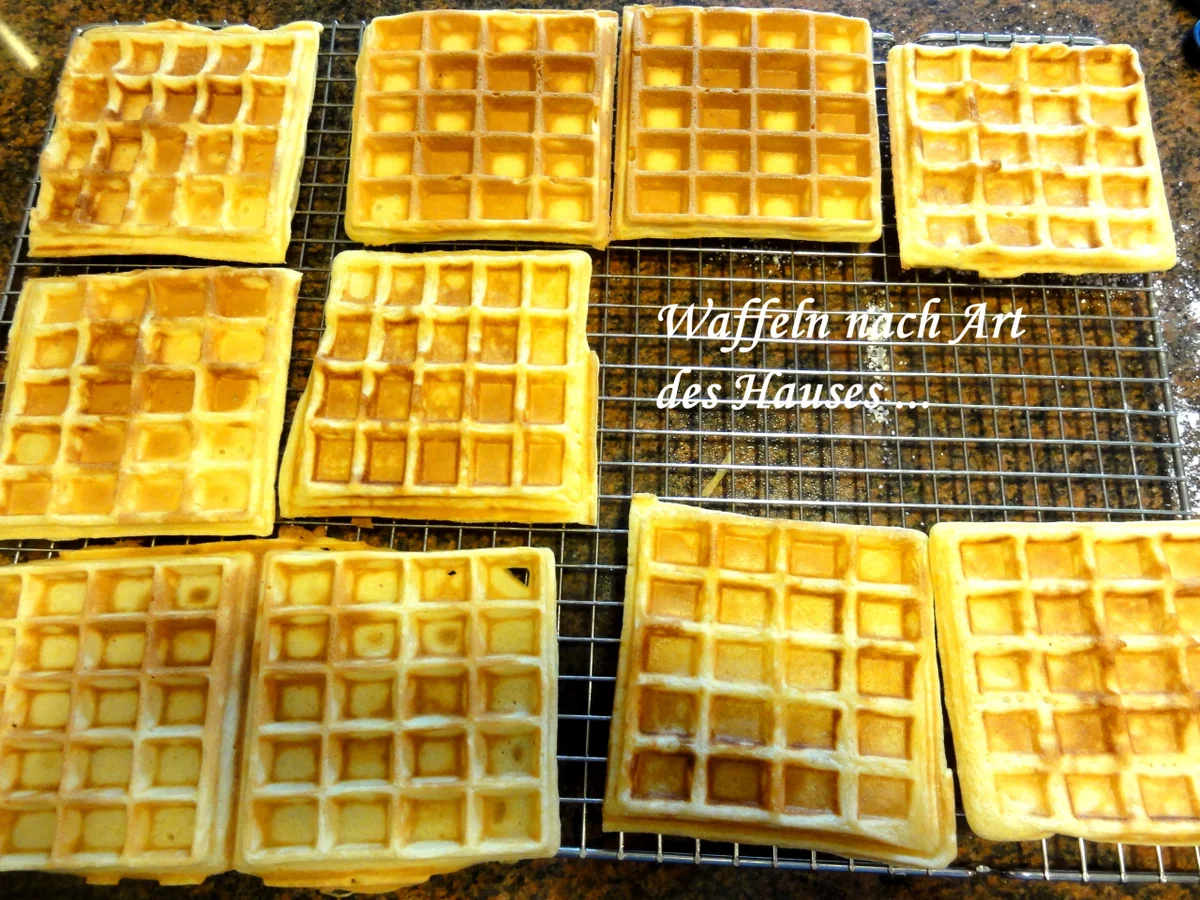 Rezept: Rührteig: feine SCHAUMWAFFELN Bild Nr. 4 Rührteig: feine SCHAUMWAFFELN - Rezept - Bild Nr. 4