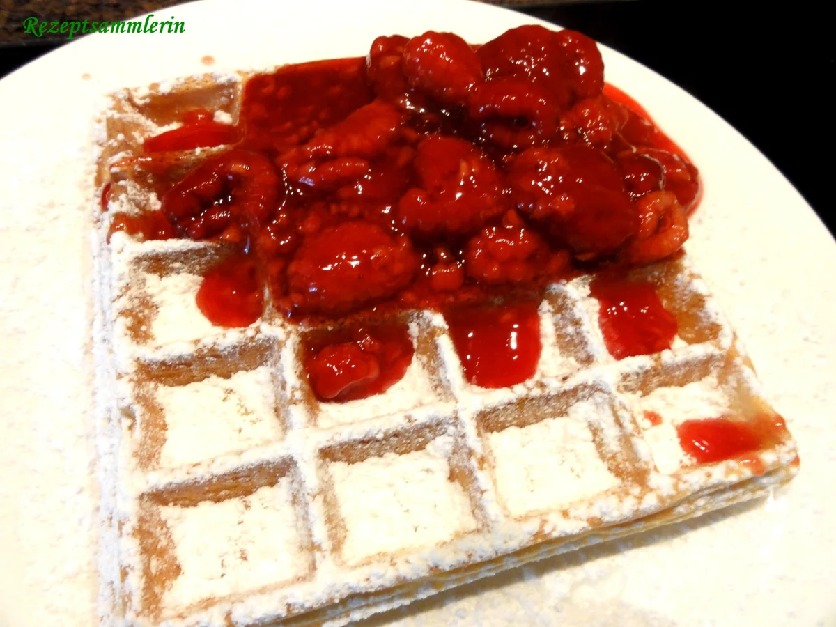 Rezept: Rührteig: feine SCHAUMWAFFELN Bild Nr. 6 Rührteig: feine SCHAUMWAFFELN - Rezept - Bild Nr. 6