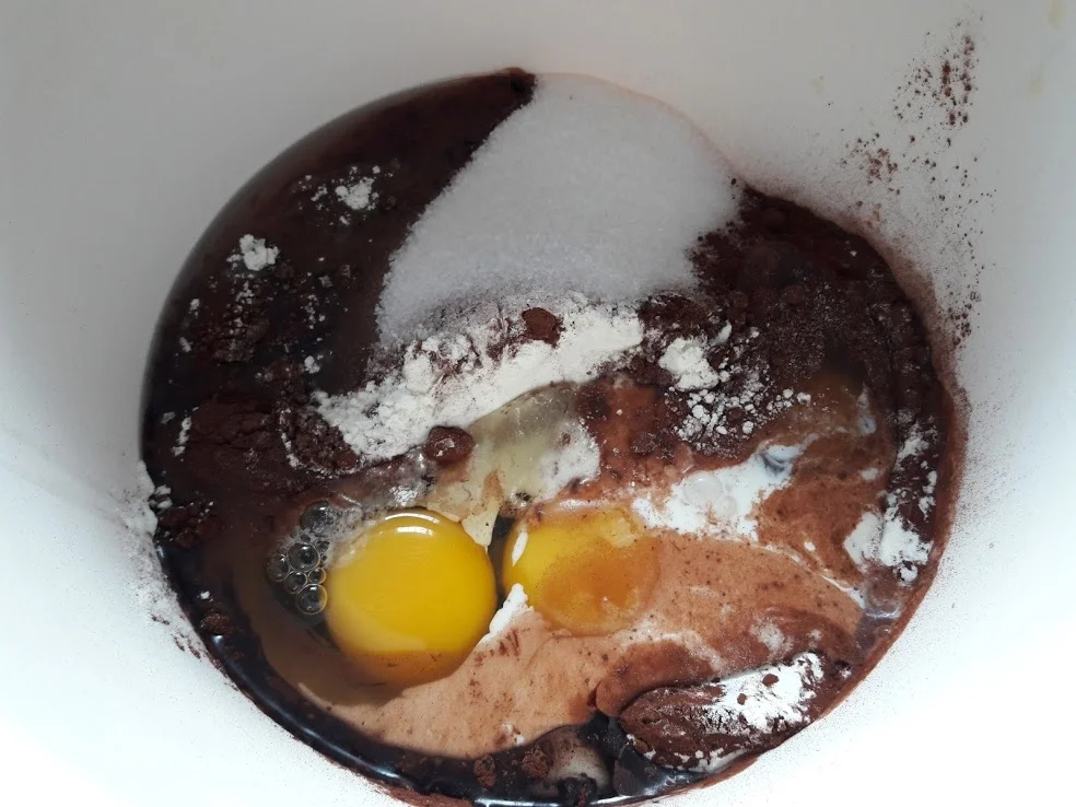 Schoko-Pudding-Kuchen - Rezept - Bild Nr. 5