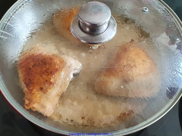 Hähnchenbrust am Knochen mit Gartensalat - Rezept - Bild Nr. 10464