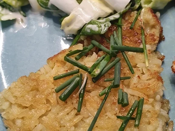 Rezept: Pikanter Krosser Reisfladen als Beilage Bild Nr. 3 Pikanter Krosser Reisfladen als Beilage - Rezept - Bild Nr. 3