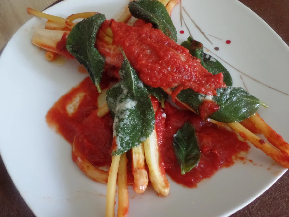 Spargel-Makkaroni im Schinkenspeckmantel - Rezept - Bild Nr. 10474