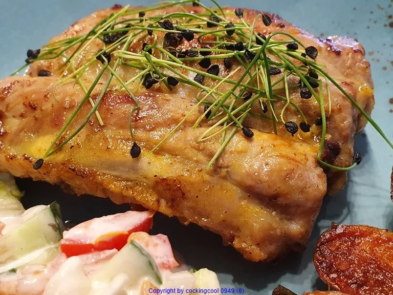 Spare Ribs - Salat- Röstkartoffel - Rezept - Bild Nr. 7