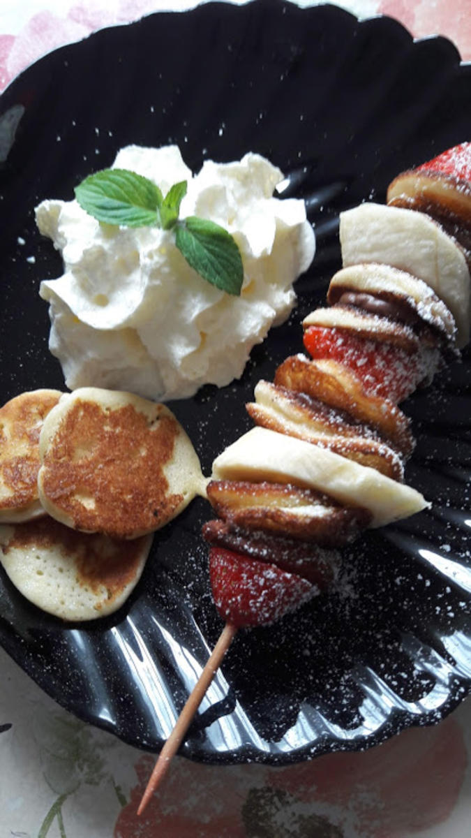 Pancake-Obst-Spieße - Rezept - Bild Nr. 4