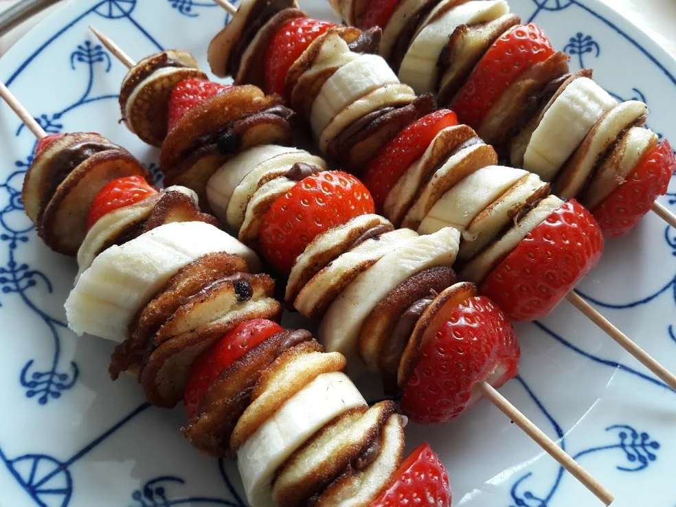 Rezept: Pancake-Obst-Spieße Bild Nr. 14 Pancake-Obst-Spieße - Rezept - Bild Nr. 14