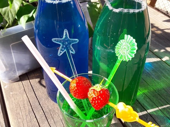 Rezept: Grüne und Blaue Limo Bild Nr. 10476 Grüne und Blaue Limo - Rezept - Bild Nr. 10476