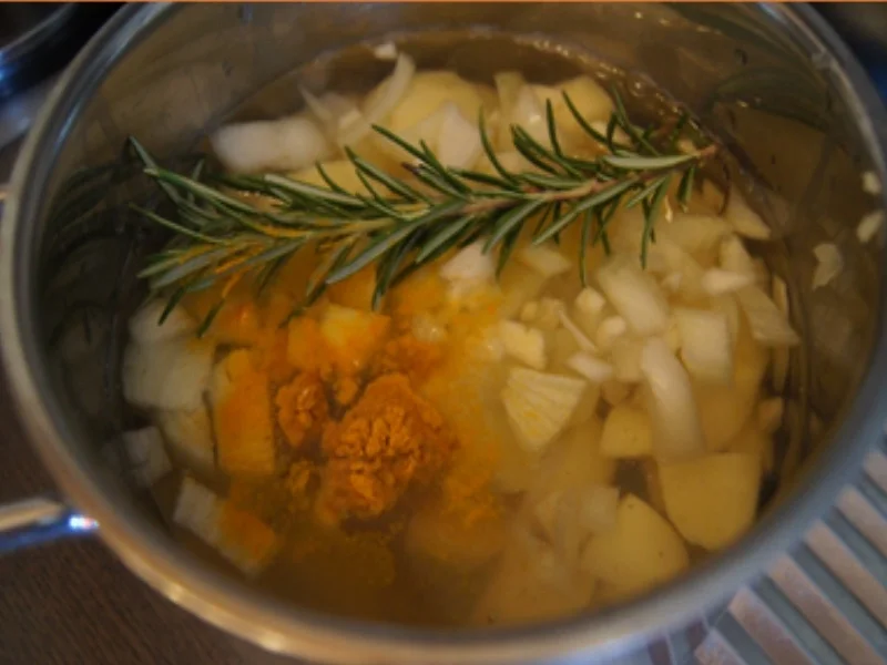 Rezept: Regenbogenforelle mit herzhaften Kartoffelstampf Bild Nr. 9 Regenbogenforelle mit herzhaften Kartoffelstampf - Rezept - Bild Nr. 9