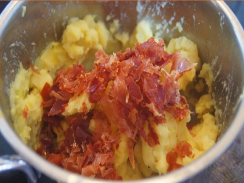 Rezept: Regenbogenforelle mit herzhaften Kartoffelstampf Bild Nr. 15 Regenbogenforelle mit herzhaften Kartoffelstampf - Rezept - Bild Nr. 15