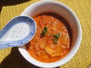 Asiatische Tomatensuppe mit Einlage - Rezept - Bild Nr. 2