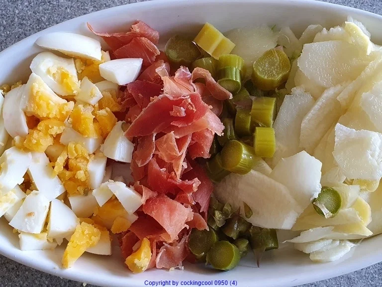 Rezept: Spargel mal anders (kalt) = Rezeptbau NR. 8 Bild Nr. 6 Spargel mal anders (kalt) = Rezeptbau NR. 8 - Rezept - Bild Nr. 6