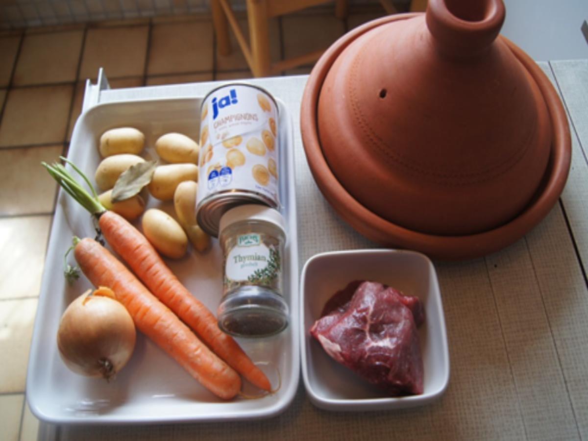Rindfleisch-Tajine mit Gemüse - Rezept - Bild Nr. 3