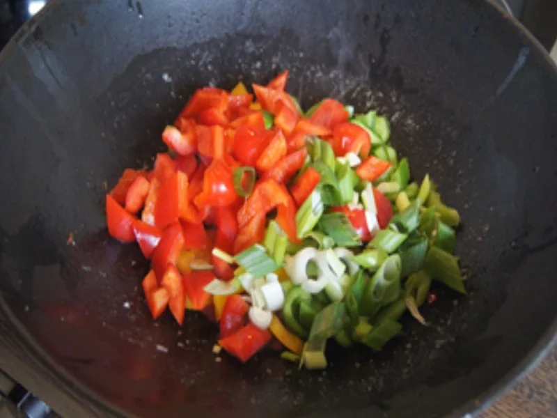 Eismeer Garnelen mit Paprika und Mie-Nudeln - Rezept - Bild Nr. 10