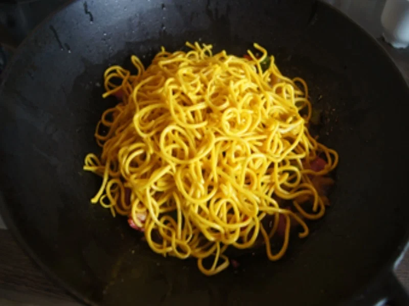 Eismeer Garnelen mit Paprika und Mie-Nudeln - Rezept - Bild Nr. 15