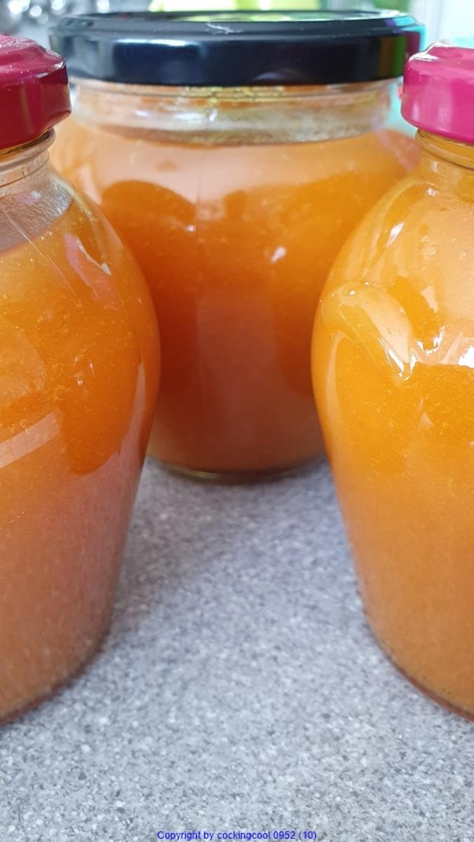 Aprikosencreme (Marillencreme) könnte man auch Fruchtaufstrich nennen - Rezept - Bild Nr. 2