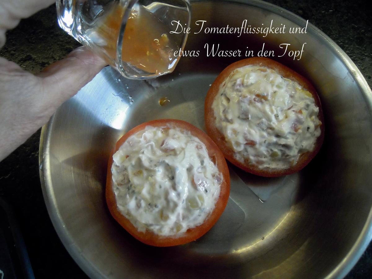 Gefüllte Tomate mit Käse überbacken - Rezept - Bild Nr. 10477