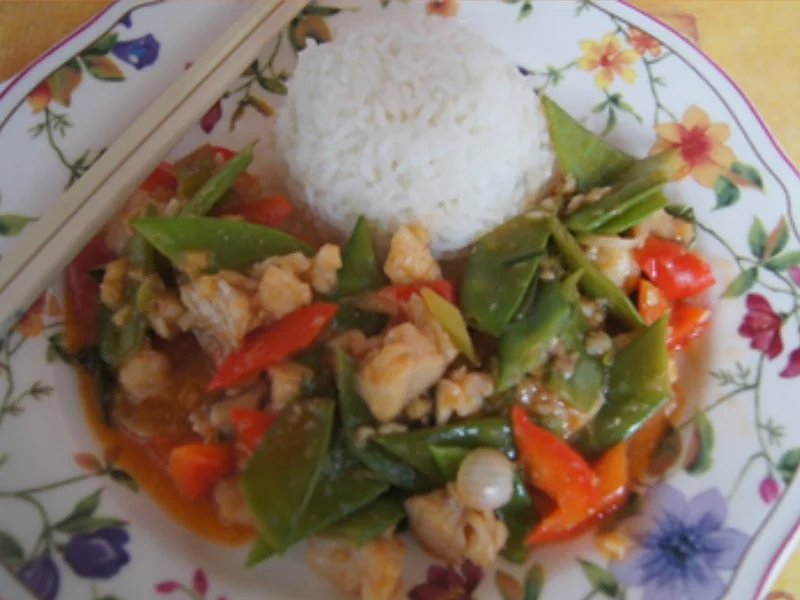 Rezept: Seelachsfilet in Tomatensauce mit Basmatireis Bild Nr. 20 Seelachsfilet in Tomatensauce mit Basmatireis - Rezept - Bild Nr. 20