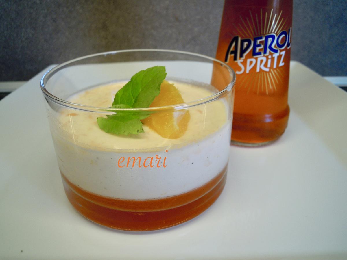 Aperol Quark Dessert - Rezept - Bild Nr. 10509