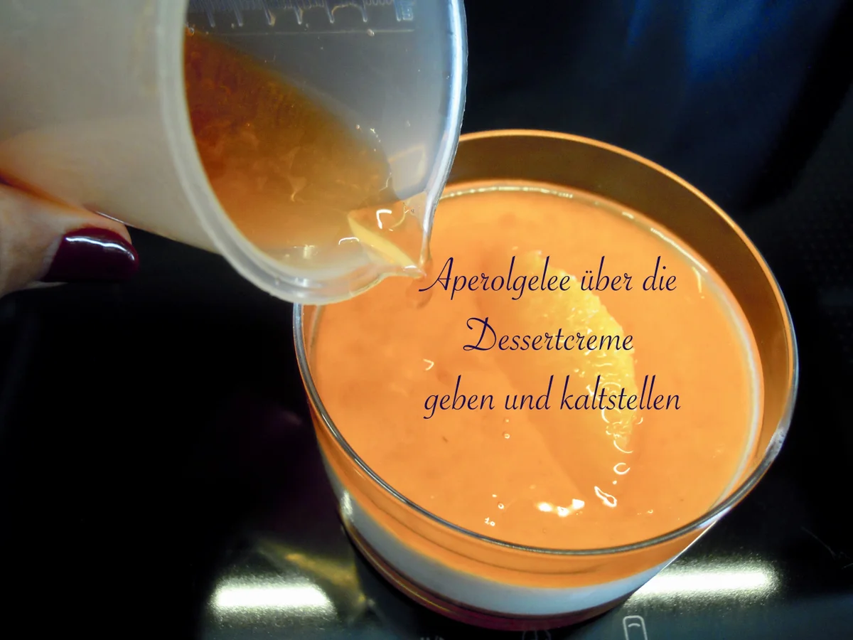 Aperol Quark Dessert - Rezept - Bild Nr. 10519