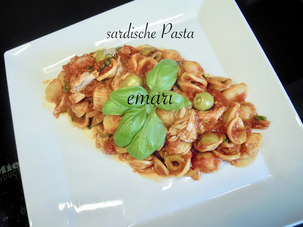 Sardische Orecchiette mit Thunfisch - Rezept - Bild Nr. 22