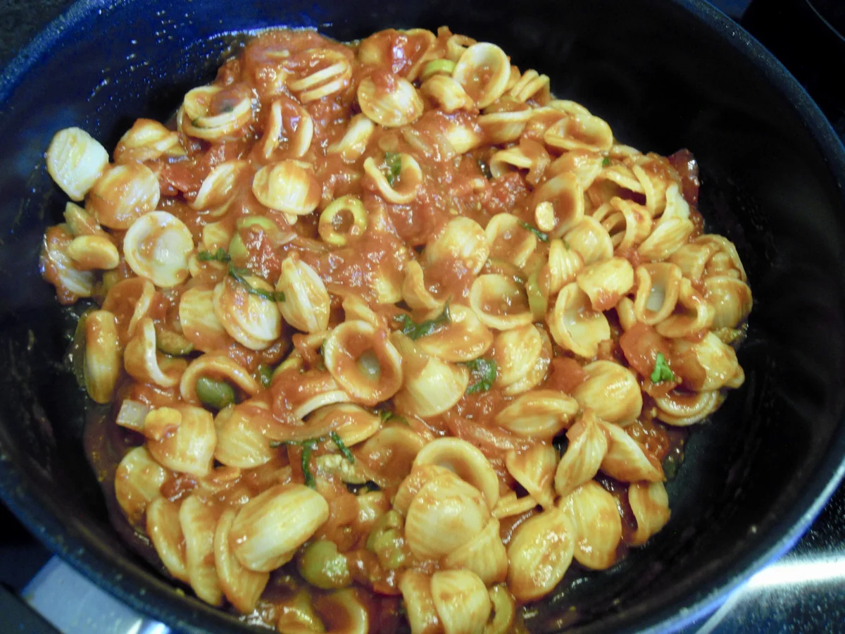 Sardische Orecchiette mit Thunfisch - Rezept - Bild Nr. 23