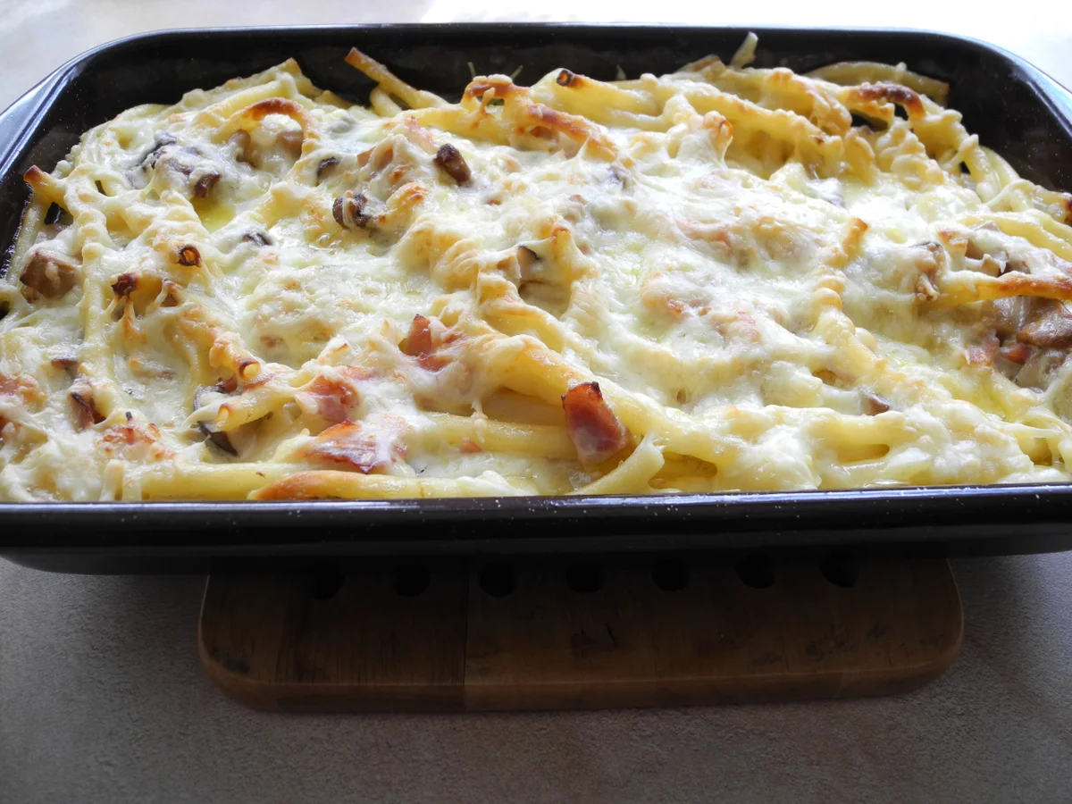 Makkaroni-Auflauf mit Pilzen - Rezept - Bild Nr. 3