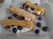 Eclairs mit Blaubeerfüllung - Rezept - Bild Nr. 10507