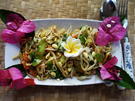 Gebratene Nudeln mit Gemüse und Sojakeimlingen - Rezept - Bild Nr. 2