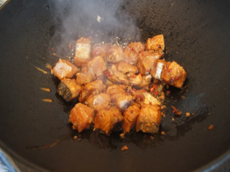 Lachs-Gemüse-Wok - Rezept - Bild Nr. 13