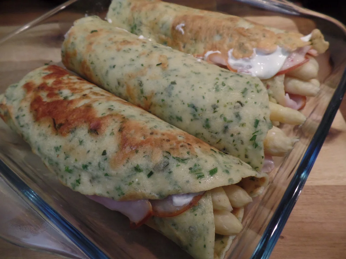 Rezept: Spargel Crépes Bild Nr. 10530 Spargel Crépes - Rezept - Bild Nr. 10530